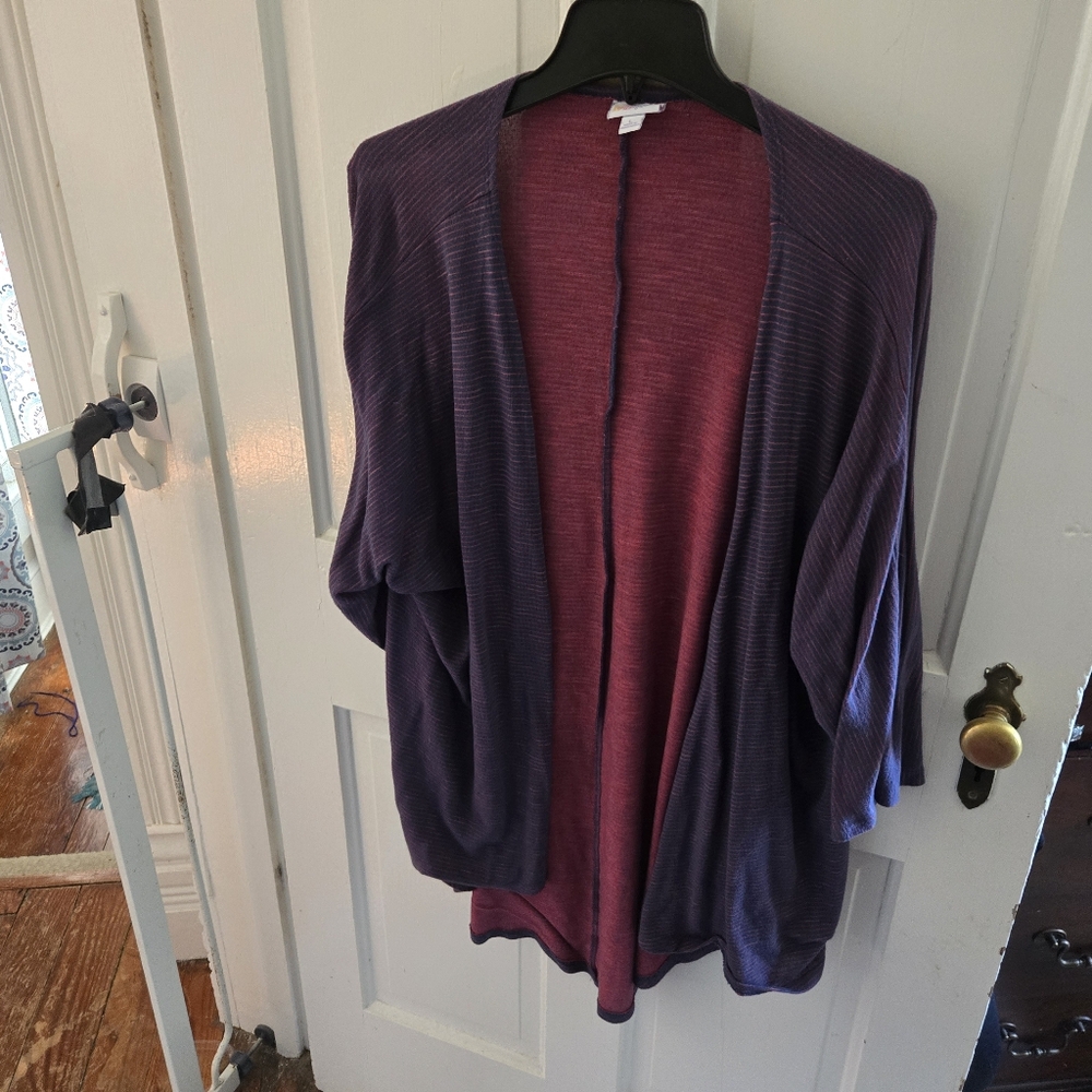 Karma Women's Purple and Red Sweater